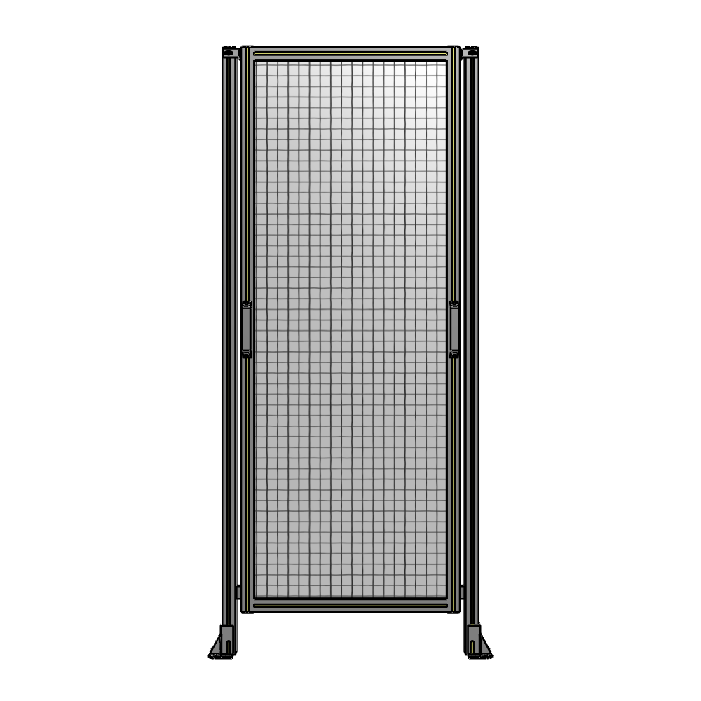 E3-2135-0900-0150-GYMTK SINGLE REMOVABLE PANEL WITH LEGS 2135MM X 900MM 1" MESH, AS A KIT