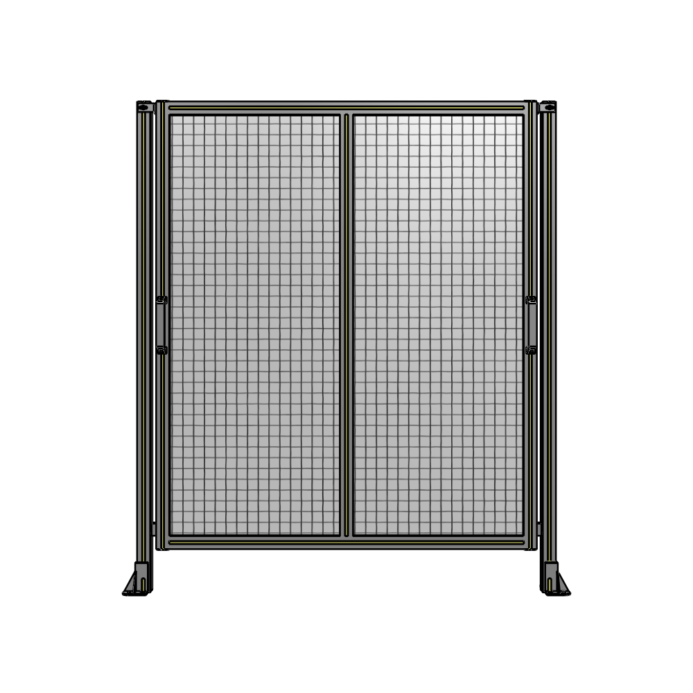 E4-1700-1450-0150-GYMTK DOUBLE REMOVABLE PANEL WITH LEGS 1700MM X 1450MM 1" MESH, AS A KIT