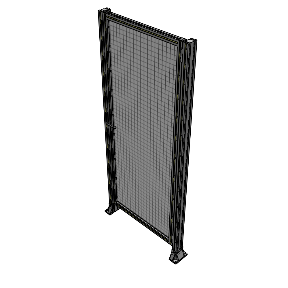 G6-2135-0920-0150-EYMTK DOOR-ROBUST FRAME, HANDLE/INTERNAL EGRESS ON LEFT 2135MM X 920MM 1" MESH, AS A KIT