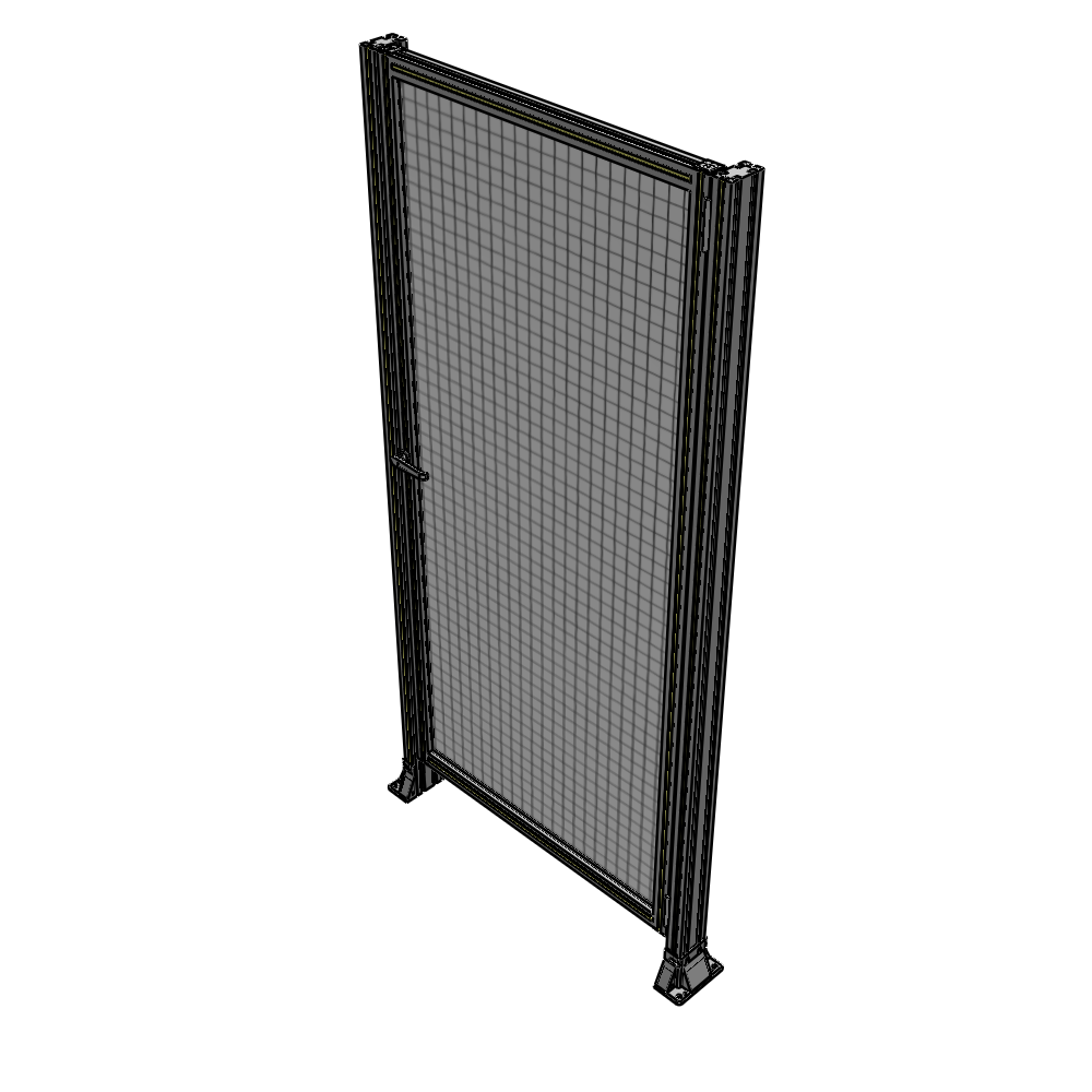 G6-2135-1020-0150-EYMTK DOOR-ROBUST FRAME, HANDLE/INTERNAL EGRESS ON LEFT 2135MM X 1020MM 1" MESH, AS A KIT