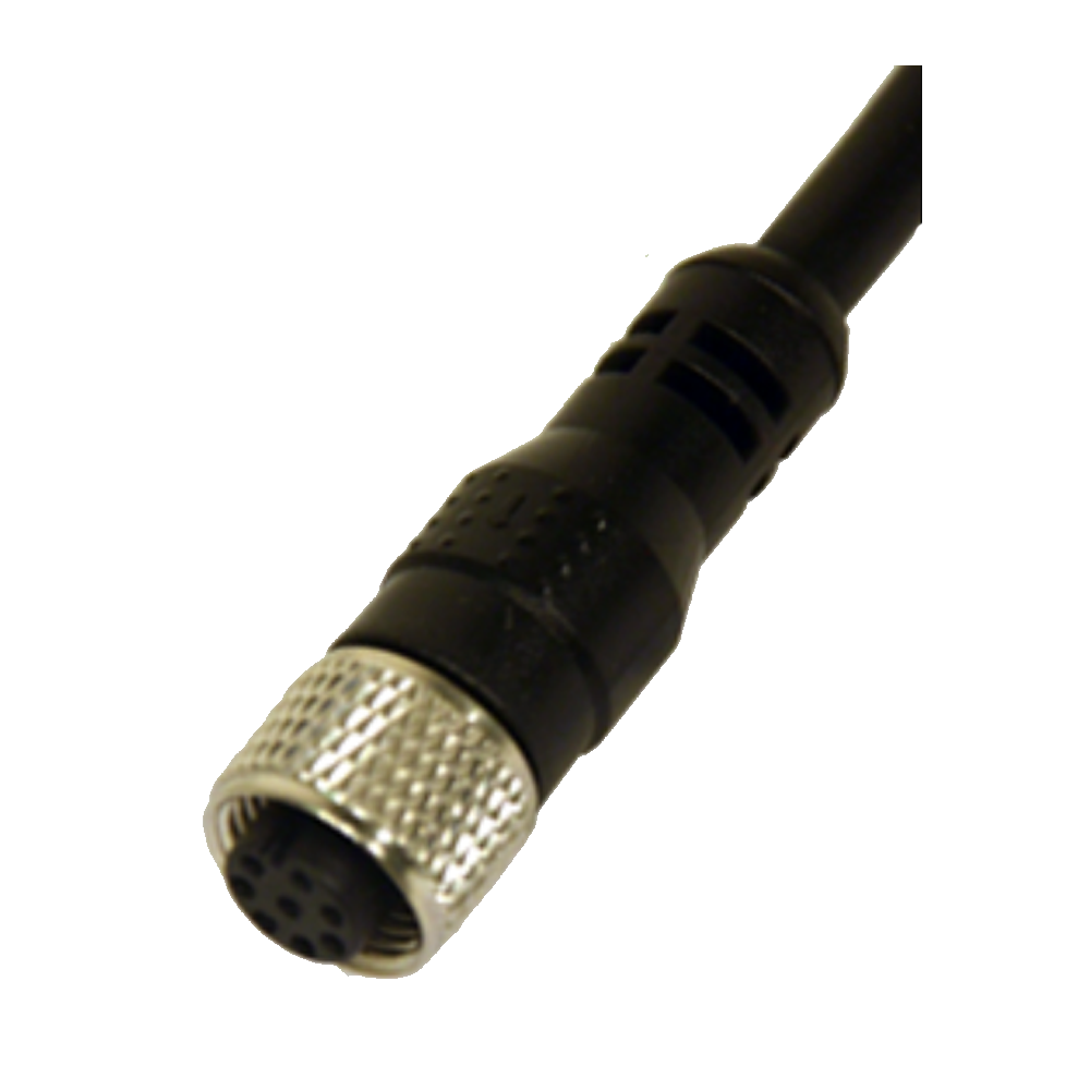 1330982 REER FEMALE CONNECTOR CABLE, 15M,M12 8-POLE STRAIGHT CONNECTOR(C8D15)