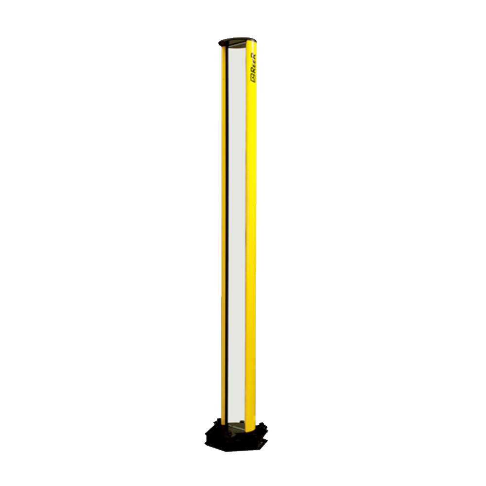 1200623 REER FLOOR MOUNTING COLUMN, DEFLECTING MIRROR, LIGHT CURTAINS, H=2000MM, HEIGHT 145MM(FMC-S2000)