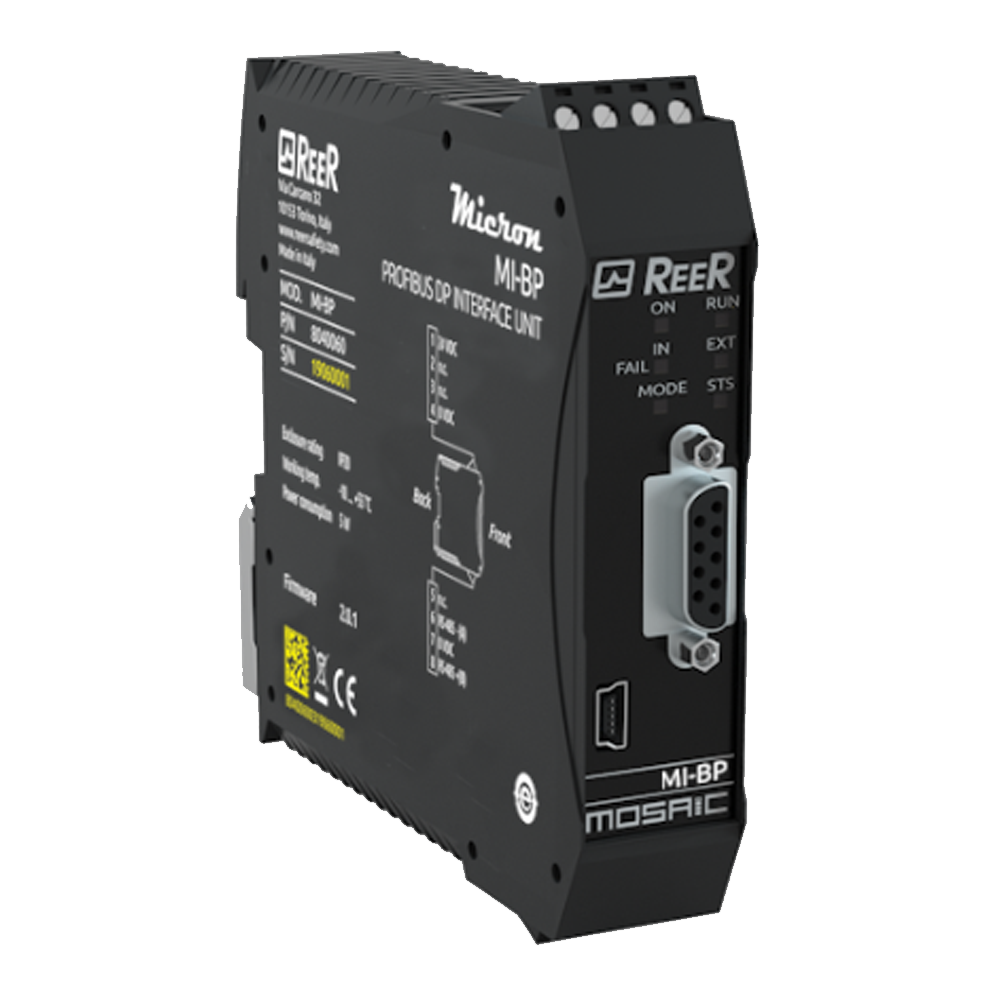 1250500 REER FIELBUS COMMUNICATION UNIT FOR MICRON, PROFIBUS(MI-BP)