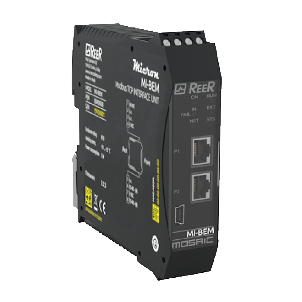 1250508 REER FIELBUS COMMUNICATION UNIT FOR MICRON, MODBUS TCP/IP(MI-BEM)