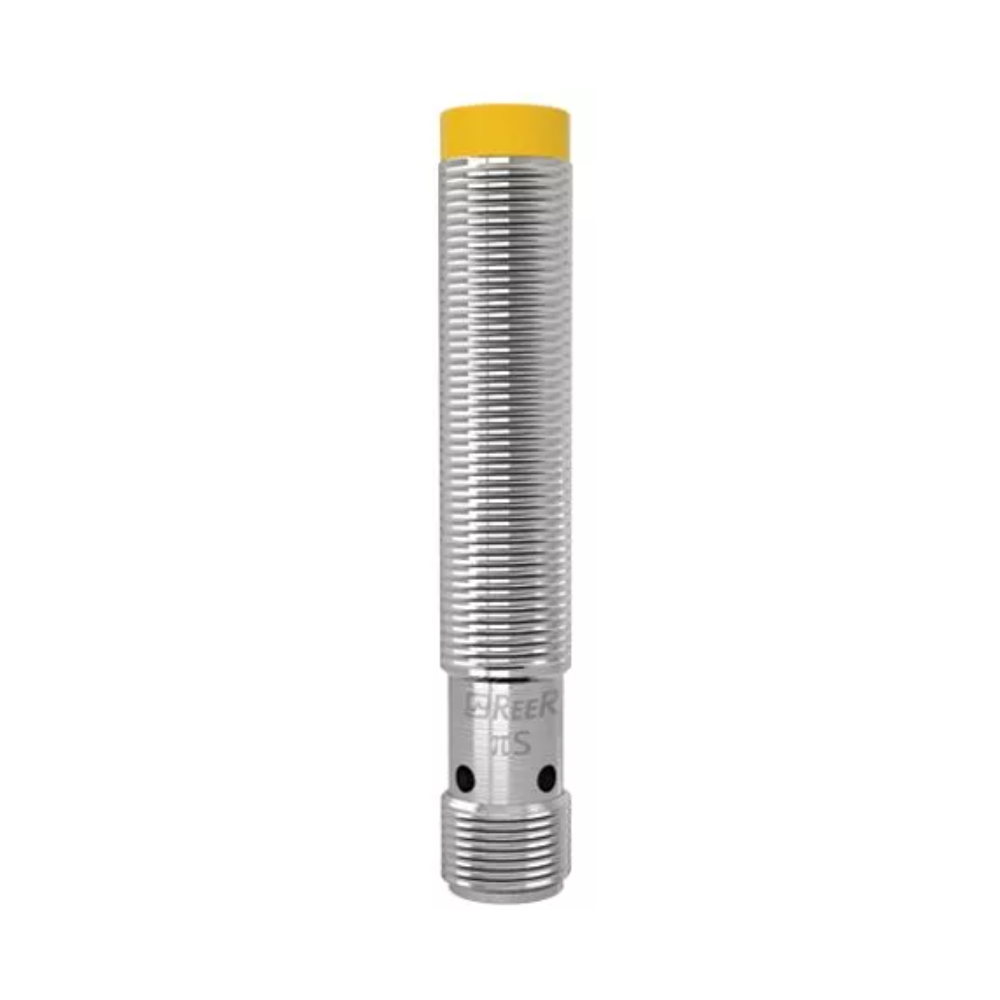 1293000 REER PROXIMITY INDUCTIVE SENSOR, M12, ENABLE ZONE 0.5/4MM, NON-FLUSH MOUNT, 2 OSSD OUTPUTS(PIM12 NF)