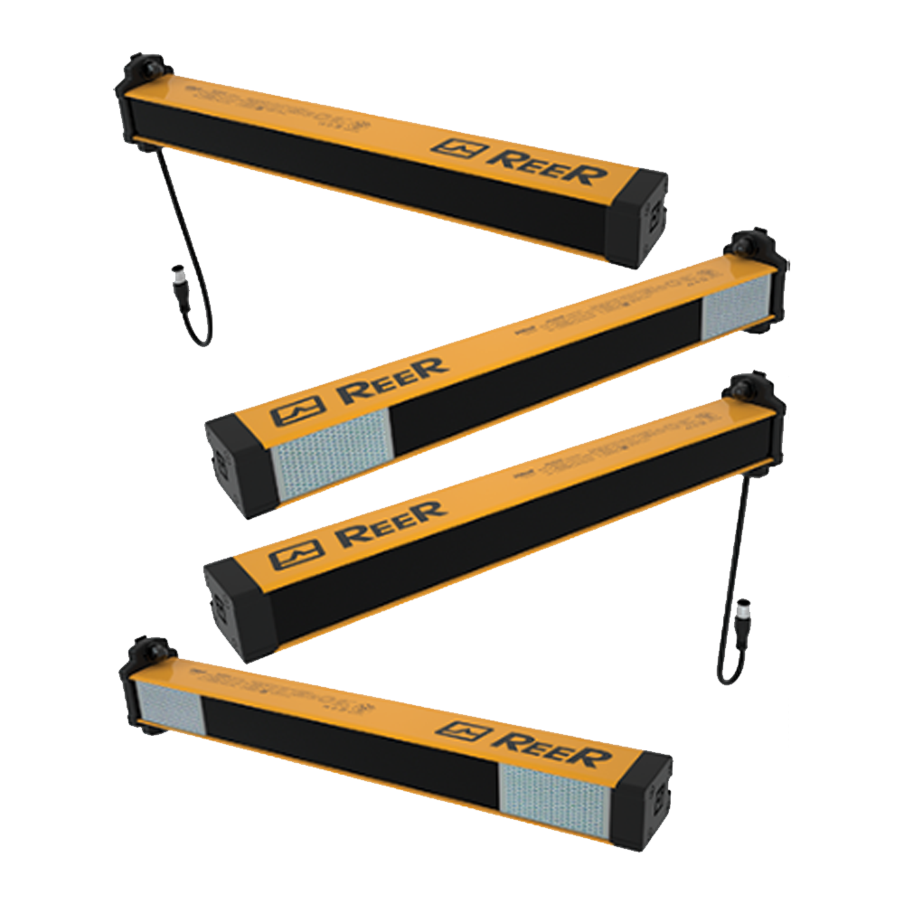 1390814 REER MUTING ARMS, T-LOGIC, 4 PARALLEL BEAMS, TRANSPARENT MATERIALS, LENGTH: 1020MM(MA T4P TRX G)