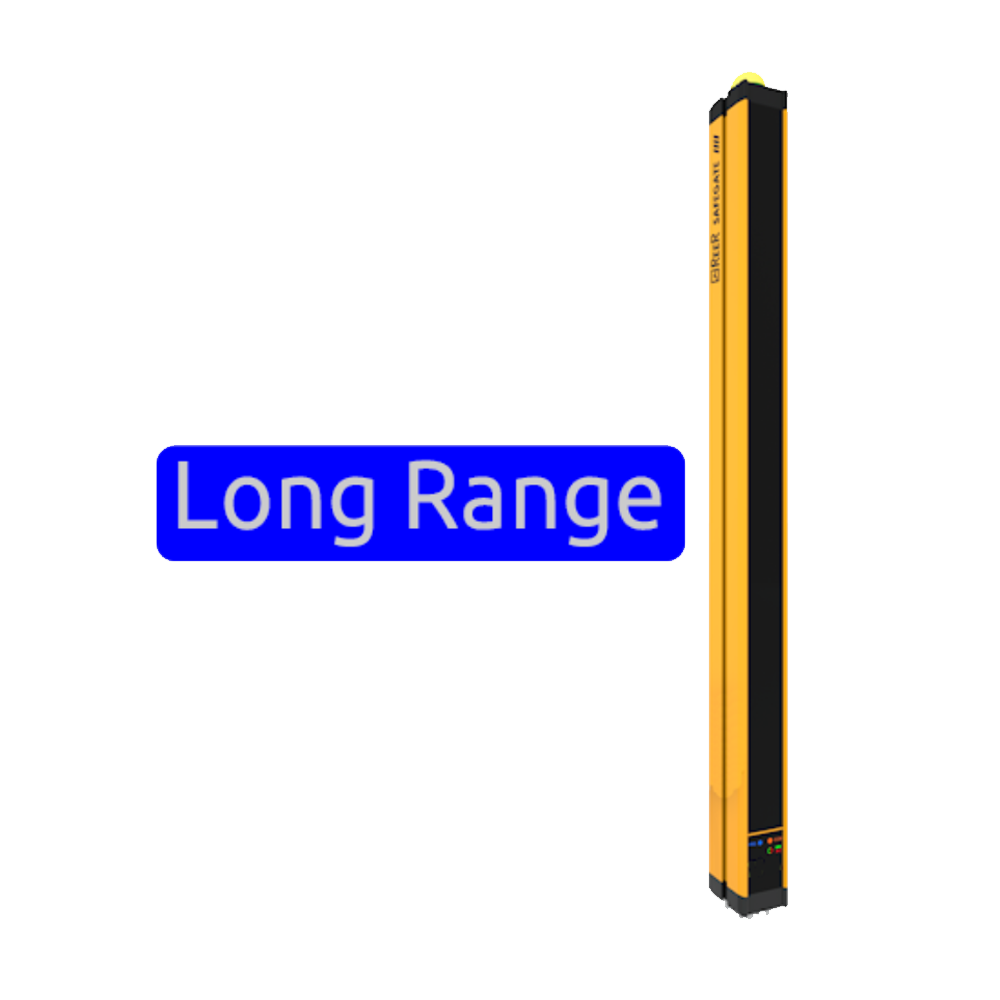 1390017 REER ACCESS CONTROL, A/MR, EDM(NO MUTING) LONG RANGE, STATUS LAMP, 1,050 MM LENGTH,(SO 3B LR)