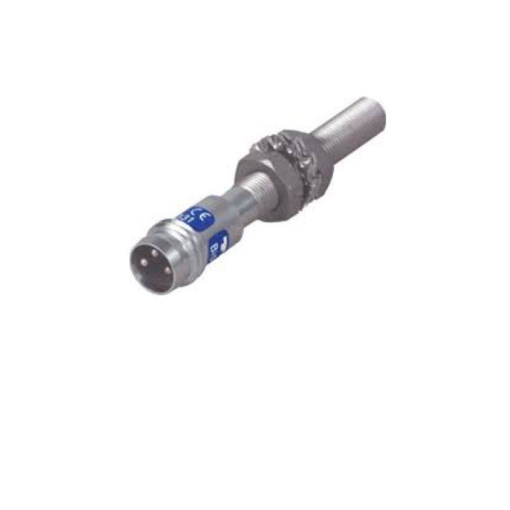 BI 1-EG05-RN6X-V1331 TURCK INDUCTIVE BARREL SENSOR<BR>1MM RANGE 5MM SS NC NPN 10-30VDC 3 PIN PICO