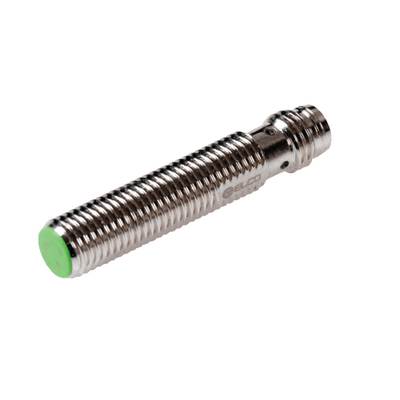 FI4-G12-CD6L-Q12 ELCO THREADED CYLINDRICAL INDUCTIVE SENSOR M12, SWITCHING DISTANCE 4 MM, FLUSH, IP68, -30 TO 85 DEG C, 2-WIRE DC, M12 CONNECTOR