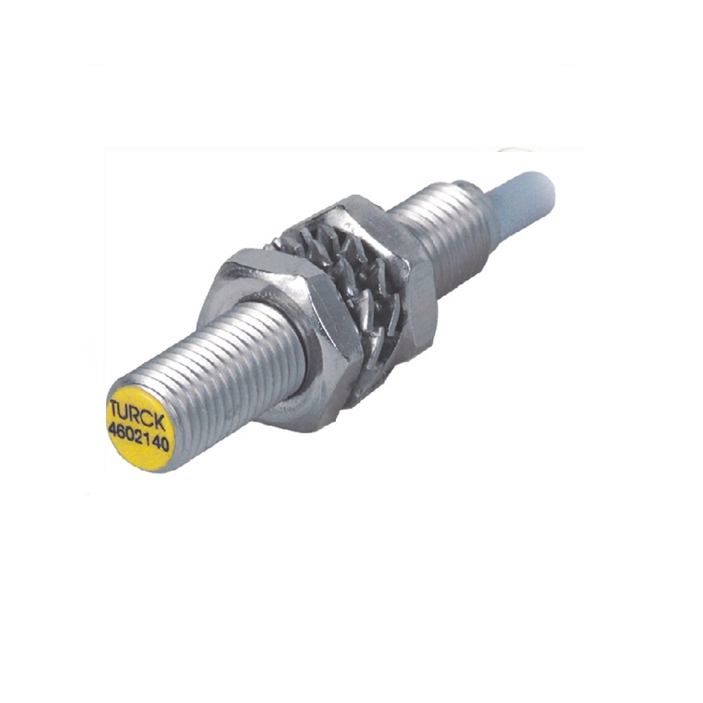 BI 1-EG05-AP6X 7M TURCK INDUCTIVE BARREL SENSOR<BR>1MM RANGE 5MM SS NO PNP 10-30VDC 7M