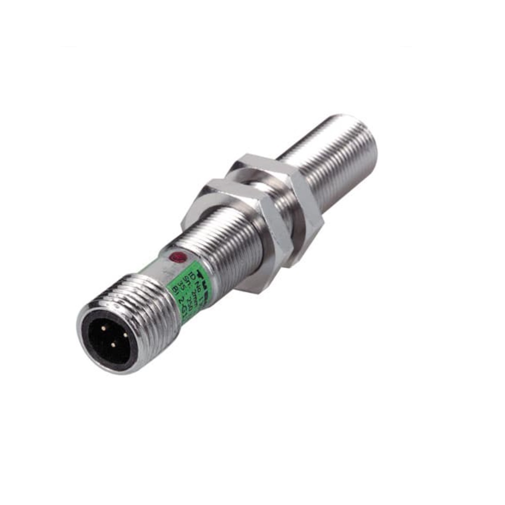 BI 5-G18-ADZ30X2-B3331 TURCK INDUCTIVE BARREL SENSOR<BR>5MM RANGE 18MM BRASS NO 20-250VAC/10-300VDC 3 PIN 1/2" M12