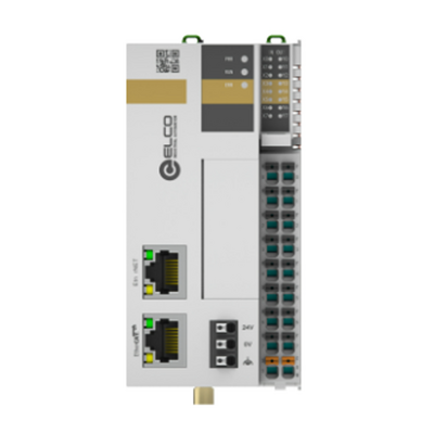 LOGIC X3-432N311 ELCO MOTION CONTROLLER X3 SERIES, RJ45 ETHERNET, SUPPORT MODBUSTCP, OPCUA, SOCKET COM, ETHERCAT MASTER, RS-232+RS-485, 8DI (4HDI)+8DO(4HDO) (NPN)