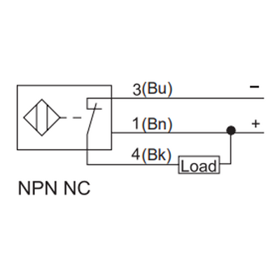 NI12-G18-CA41L ELCO THREADED CYLINDRICAL INDUCTIVE SENSOR M18, SWITCHING DISTANCE 12 MM, NON-FLUSH, IP68, -30 TO 85 DEG C, 2-WIRE AC/DC, CABLE 2 M