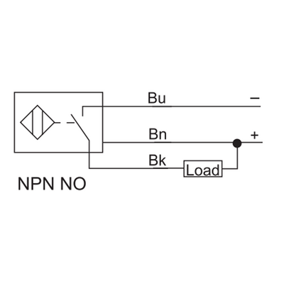 NI22-G30-CP6L ELCO THREADED CYLINDRICAL INDUCTIVE SENSOR M30, SWITCHING DISTANCE 22 MM, NON-FLUSH, IP68, -30 TO 85 DEG C, PNP NC, CABLE 2 M
