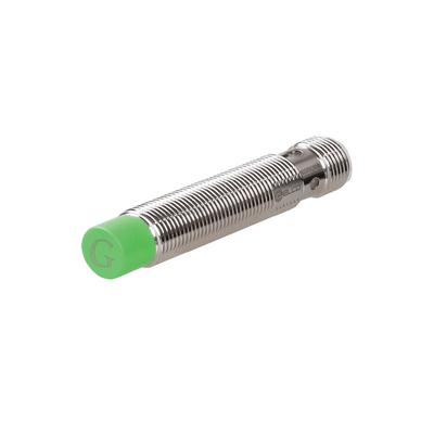 NI6-G12-CP6L-Q12 ELCO THREADED CYLINDRICAL INDUCTIVE SENSOR M12, SWITCHING DISTANCE 6 MM, NON-FLUSH, IP68, -30 TO 85 DEG C, PNP NC, M12 CONNECTOR