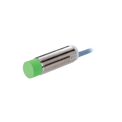 NI12-G18-CA41L ELCO THREADED CYLINDRICAL INDUCTIVE SENSOR M18, SWITCHING DISTANCE 12 MM, NON-FLUSH, IP68, -30 TO 85 DEG C, 2-WIRE AC/DC, CABLE 2 M