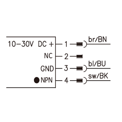 OS4-EDN6-0.3-Q8 ELCO PHOTOELECT SENSOR, OS4-SERIES, FRONT-OPPOSED, RECEIVER, RED BEAM, OR:1 M, NPN, DO, 10TO30VDC, -10TO55 DEG C, SW FRQ:800HZ, 0.3 M CABLE+M8 4-PIN