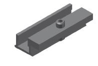 P4994406190N001 NUMATICS/AVENTICS CYLINDER PART<BR>SWITCH BRACKET 1 1/2" - 2 1/2" (DOVETAIL)