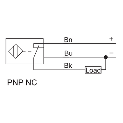NI12-ZG18-CP6L-Q12 ELCO S.S. THREADED CYLINDRICAL INDUCTIVE SENSOR M18, SWITCHING DISTANCE 12 MM, NON-FLUSH, IP68, -40 TO 85 DEG C, PNP NC, M12 CONNECTOR