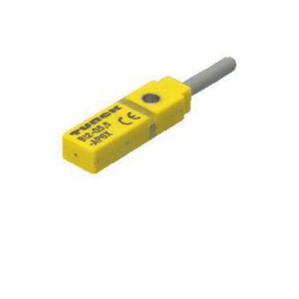 NI 3.5-Q5.5-AN6X TURCK INDUCTIVE RECTANGULAR SENSOR<BR>3.5MM RANGE 5.5MM PLAS NO NPN 10-30VDC 2M