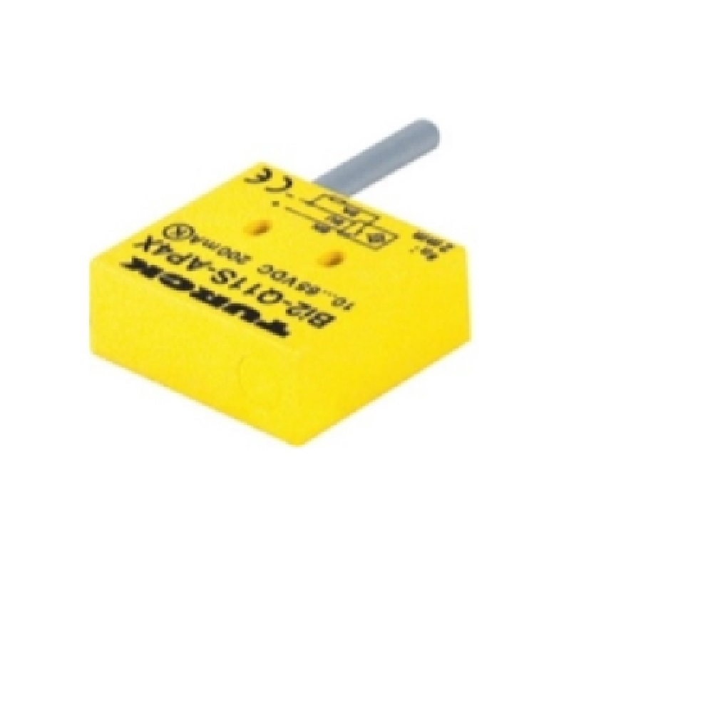 NI 2-Q6.5-AP6-0.3M-RS 4T/S34 TURCK INDUCTIVE RECTANGULAR SENSOR<BR>2MM RANGE 6.5MM PLAS NO PNP 10-30VDC 3 PIN M12/0.3M