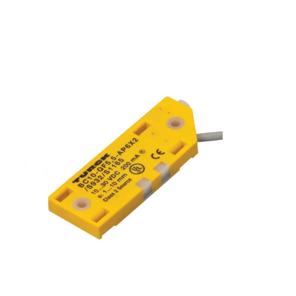 BC 5-QF5.5-Y1X-1M-RS 4.21T/S250 TURCK CAPACITIVE RECTANGULAR SENSOR<BR>5MM RANGE 5.5MM PLAS NAMUR 5-30VDC 2 PIN M12/1 METER