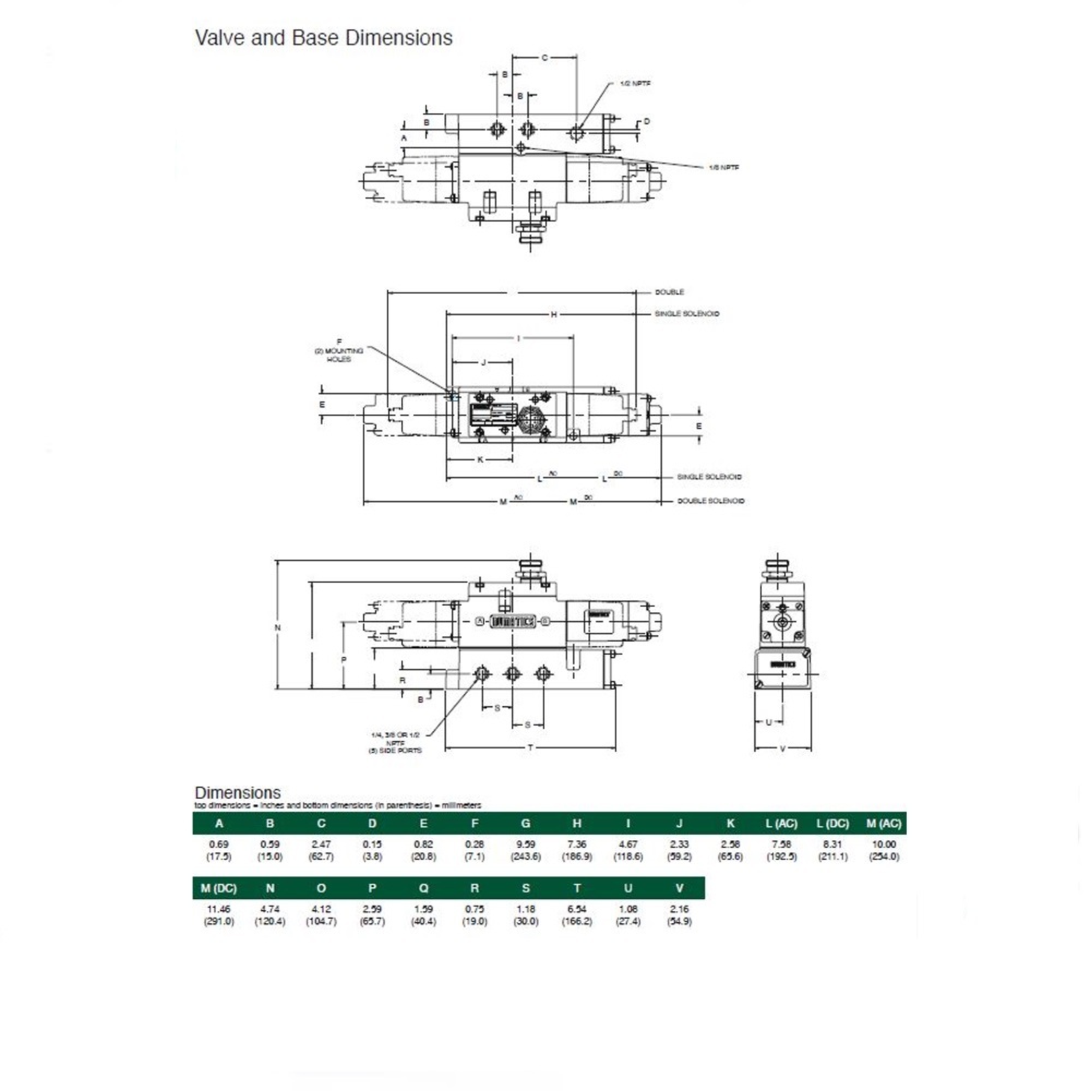 A14BA43ART61E61 NUMATICS/AVENTICS SOL-PILOT VALVE/BASE<BR>125 SERIES 4/2 SPR RTN 24VDC 1/2" NPT, 4 PIN M12 CONN
