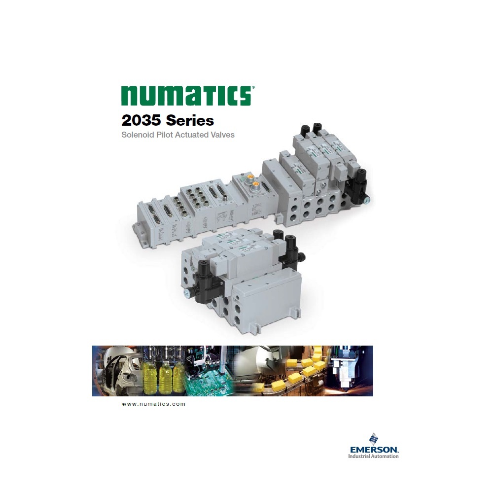 239-2227 NUMATICS/AVENTICS MANIFOLD PART<BR>2035 SERIES SANDWICH PRESSURE BLOCK 3/8" NPT