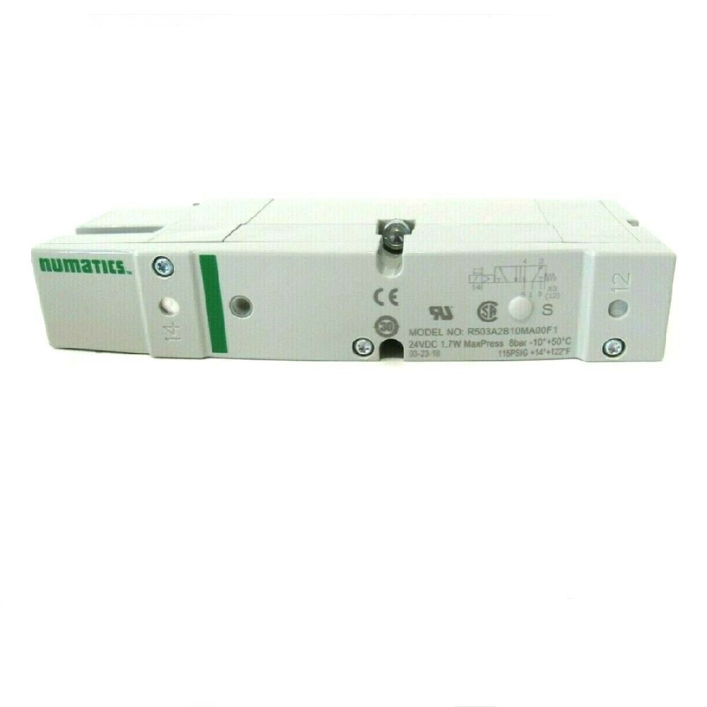 R503A2B40M11MF1 NUMATICS/AVENTICS SOL-PILOT VALVE<BR>503 SERIES 4/2 DETENT 24VDC, NO OVERRIDE