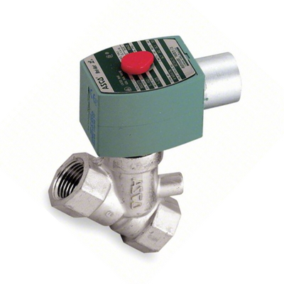 8210G089 120/60 ASCO STAINLESS STEEL PROCESS SOLENOID VALVE 8210 SERIES 2/2 NC SPR RTN 120VAC, 13CV, 1" NPT