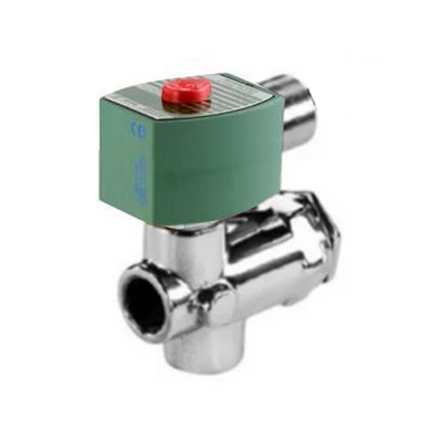 8223G010 110/50 ASCO STAINLESS STEEL PROCESS SOLENOID VALVE 8223 SERIES 2/2 NC SPR RTN 110VAC, 3.2CV, 1/2" NPT