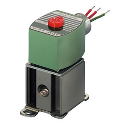 EF8340G001 110/50 ASCO AIR ONLY PROCESS VALVES<BR>8340 SERIES 4/2 INLINE, 110VAC, 0.1 CV, 1/4" NPT, EXPO PROOF