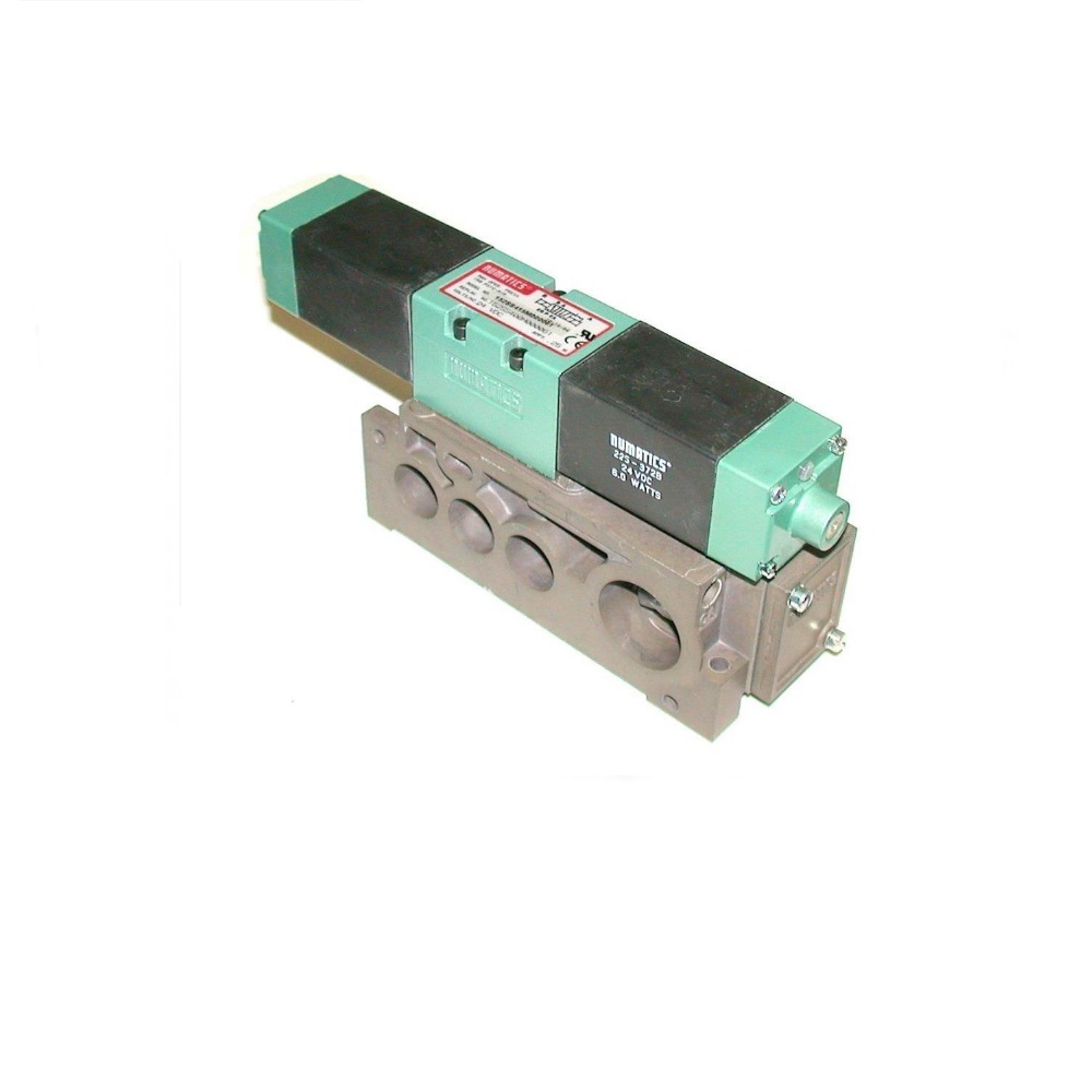 153SS415M056Y61 NUMATICS/AVENTICS SOLENOID VALVE/MANIFOLD<BR>MK15 SERIES 4/2 DETENT 24VDC 3/8" NPT, 4 PIN M12 CONN