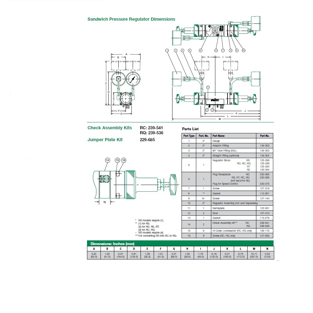 113-278 NUMATICS/AVENTICS VALVE PART<BR>MK8 SERIES GASKET VALVE/BASE