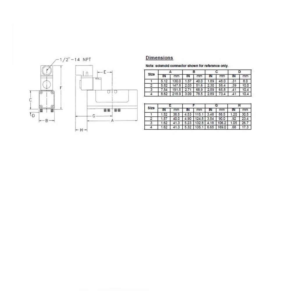 R432006442 NUMATICS/AVENTICS SOL-PILOT VALVE<BR>ISO1 5599/1 SERIES 5/2 DETENT 24VDC, DIN PLUG