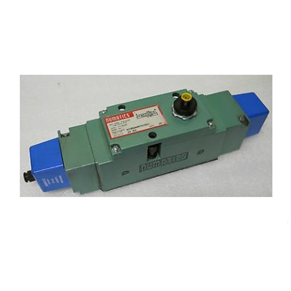 A12SS600R061E61 NUMATICS/AVENTICS SOLENOID VALVE<BR>125 SERIES 4/3 CLOSED CTR 24VDC, 4 PIN M12 CONN