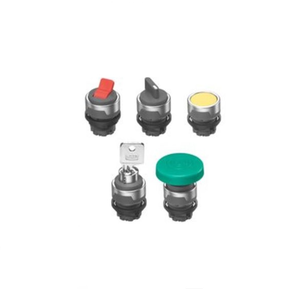 R412012735 NUMATICS/AVENTICS MECHANICAL VALVE PART<BR>AP SERIES (PUSHBUTTON) BLACK