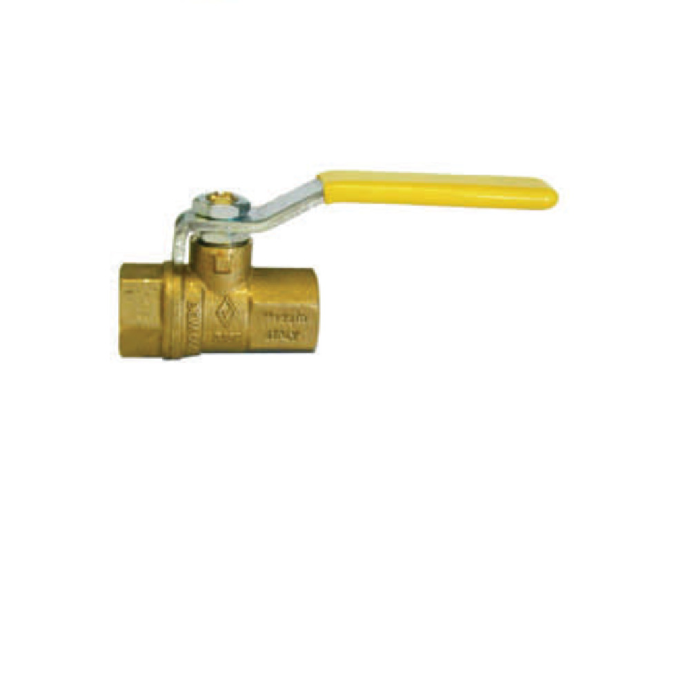 HBV-50 MIDWEST BRASS BALL VALVE<BR>1/2" NPT FEMALE, FULL PORT