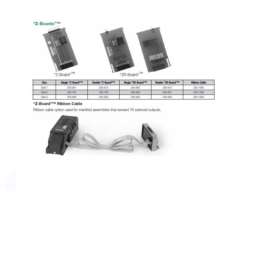 256-812 NUMATICS/AVENTICS PART<BR>ISO1 SERIES Z BOARD