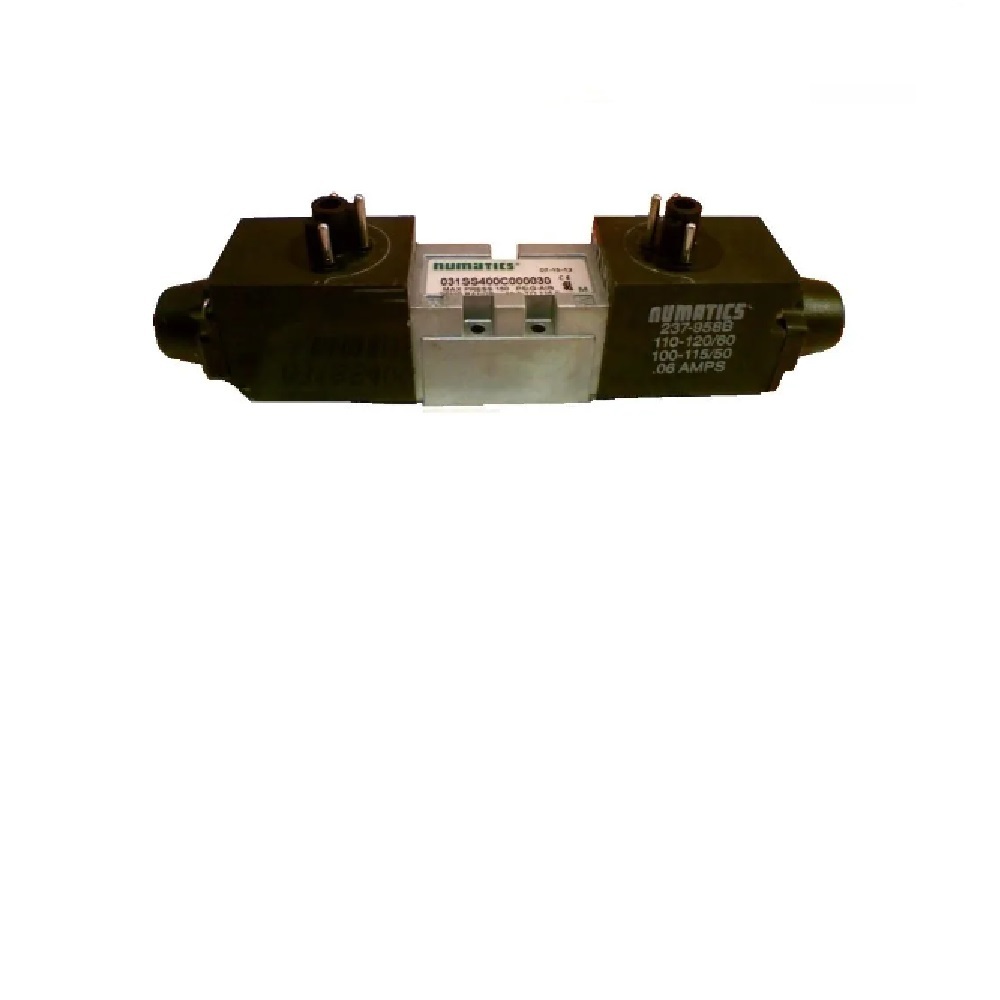 031SS6004000061 NUMATICS/AVENTICS SOLENOID VALVE<BR>MK3 SERIES 4/3 CLOSED CTR 24VDC, DIN PLUG