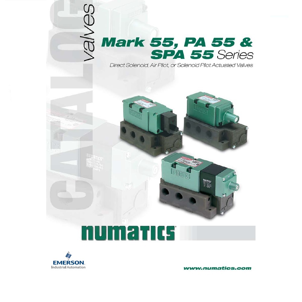 553JJ515O000000 NUMATICS/AVENTICS AIR-PILOT VALVE/MANIFOLD<BR>MK55 SERIES 4/3 OPEN CTR, HW, 3/8" NPT