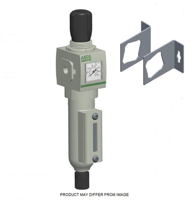 8653APBM5H101GN NUMATICS/AVENTICS PARTICULATE FILTER/REGULATOR<BR>653 SERIES 3/4" NPT, 5MIC, 7-125PSI, MB W/SG, SEMI AD, SIDE BRKS, LP PSI GAUGE/PR