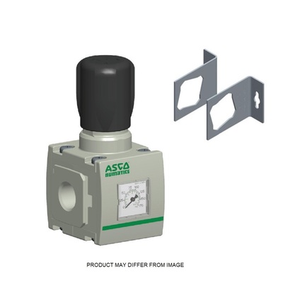 NUMATICS/AVENTICS REGULATOR&lt;BR&gt;651 SERIES 1/4&quot; NPT, 7-125PSI, SIDE BRKS, DIGITAL GAUGE