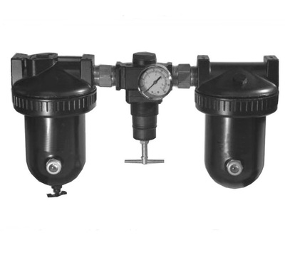 ARROW HIGH FLOW AIR PREP ASSEMBLY&lt;BR&gt;1&quot; NPT 40 MIC 5-125 PSI W/FD &amp; MET BWL