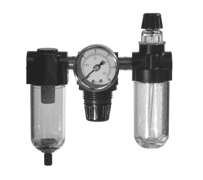 ARROW MINIATURE AIR PREP ASSEMBLY&lt;BR&gt;1/8&quot; NPT 20 MIC 5-125 PSI