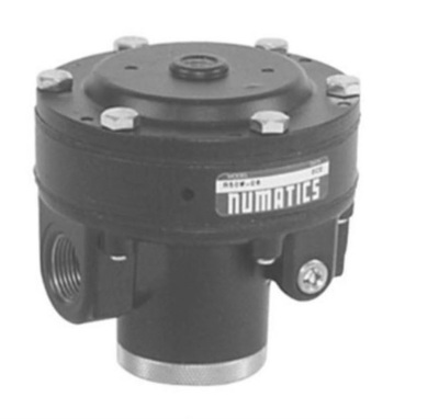 NUMATICS/AVENTICS HIGHFLOW REGULATOR&lt;BR&gt;50 SERIES 3/8&quot; NPT 0-125PSI AIR-PILOT, GAUGE