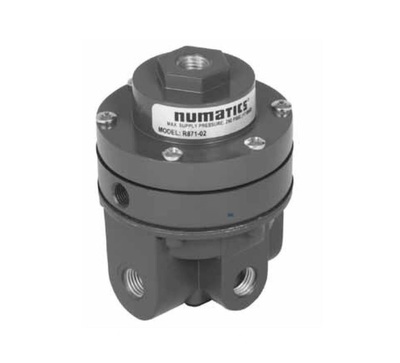 NUMATICS/AVENTICS VOLUME BOOSTER&lt;BR&gt;87 SERIES 1/4&quot; NPT 1.1 RATIO, GAUGE