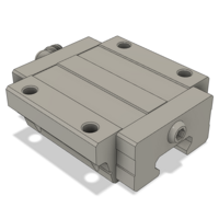 AIRTAC LOW PROFILE RAIL BEARING&lt;br&gt;LSD 20MM SERIES, HIGH ACCURACY WITH LIGHT PRELOAD (B), TOP MOUNTING FLANGE - NORMAL BODY