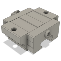 AIRTAC LOW PROFILE RAIL BEARING&lt;br&gt;LSD 20MM SERIES, HIGH ACCURACY WITH LIGHT PRELOAD (B), TOP MOUNTING FLANGE - SHORT BODY