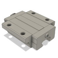 AIRTAC LOW PROFILE RAIL BEARING&lt;br&gt;LSD 30MM SERIES, HIGH ACCURACY WITH LIGHT PRELOAD (B), TOP MOUNTING FLANGE - NORMAL BODY